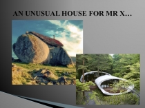 AN UNUSUAL HOUSE FOR MR X…