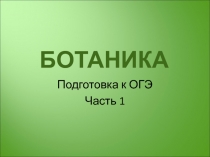 Ботаника