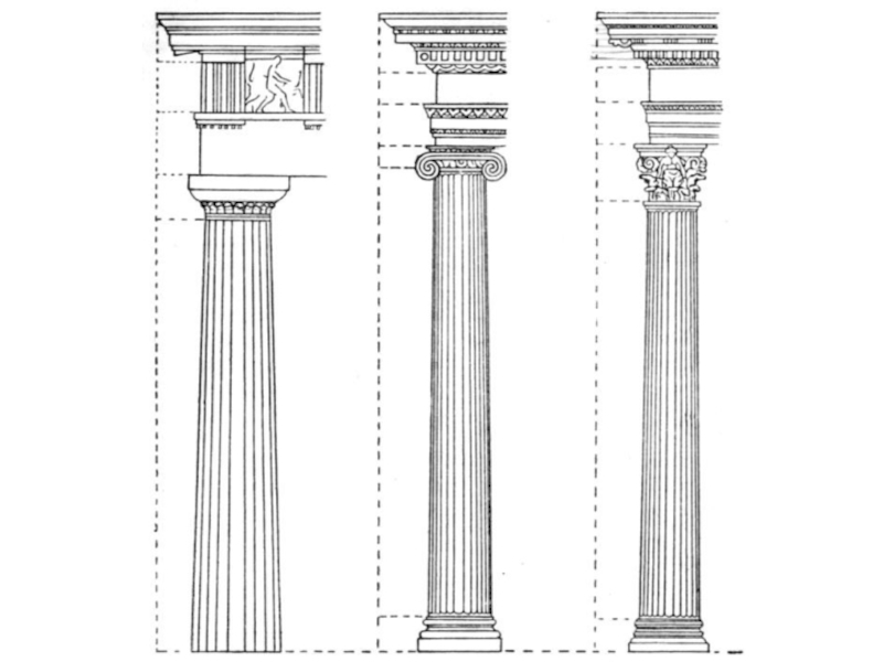 Древнегреческий ордер в архитектуре презентация