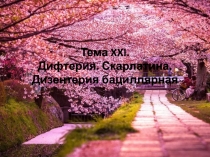 Тема XXI. Дифтерия. Скарлатина. Дизентерия бациллярная