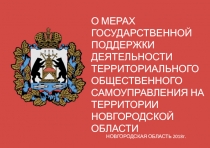 НОВГОРОДСКАЯ ОБЛАСТЬ 2018г.
О МЕРАХ ГОСУДАРСТВЕННОЙ ПОДДЕРЖКИ ДЕЯТЕЛЬНОСТИ