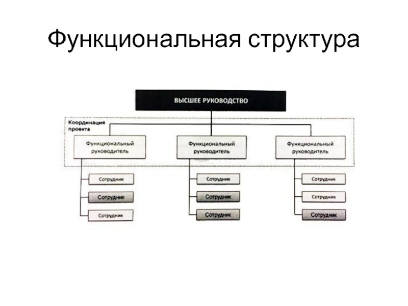 Структура московских. Функциональная структура технических средств.