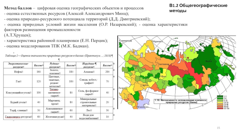 Карта язык географии