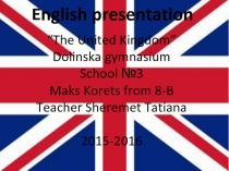 English presentation