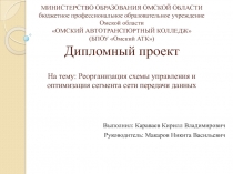 МИНИСТЕРСТВО ОБРАЗОВАНИЯ ОМСКОЙ ОБЛАСТИ бюджетное профессиональное