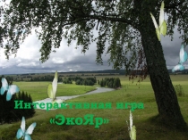 Интерактивная игра
 ЭкоЯр