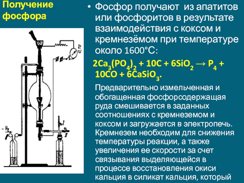 Фосфор презентация 11 класс профильный уровень