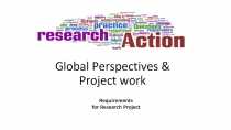 Global Perspectives & Project work