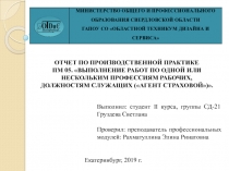 МИНИСТЕРСТВО ОБЩЕГО И ПРОФЕССИОНАЛЬНОГО
ОБРАЗОВАНИЯ СВЕРДЛОВСКОЙ ОБЛАСТИ
ГАПОУ