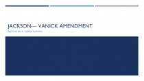 Jackson— Vanick Amendment