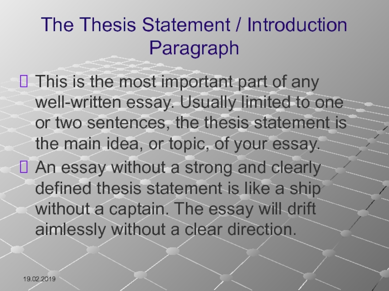 Реферат: How To Organize Your Thesis Essay Research