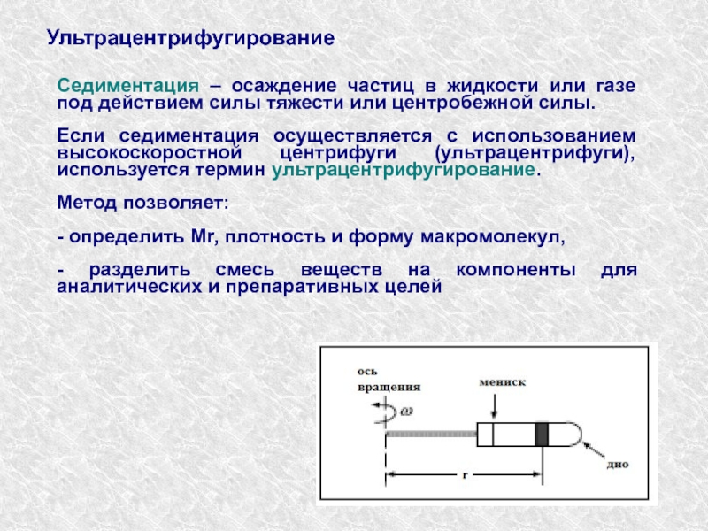 Скорость седиментации частиц. Ультрацентрифугирование. Ультрацентрифугирование метод. Ультра центрифугирование. Седиментация частиц под действием силы тяжести.