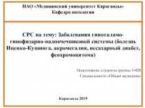 НАО Медицинский университет Караганды Кафедра патологии