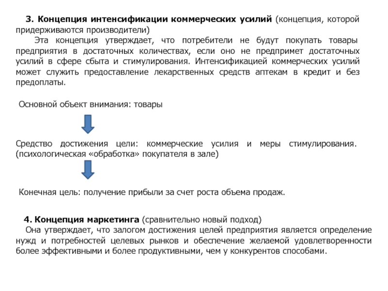 Интенсификация коммерческих усилий. Концепция интенсификации коммерческих усилий. Концепция интенсификации сбыта. Концепция интенсификации коммерческих усилий примеры.