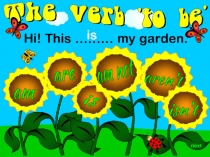 aren't
am
are
is
isn't
next
Hi! This ……… my garden.
is
am not