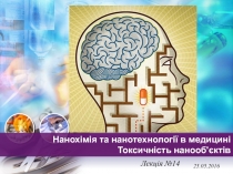 Нанохімія та нанотехнології в медицині Токсичність нанооб'єктів