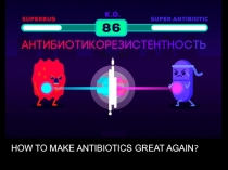 HOW TO MAKE ANTIBIOTICS GREAT AGAIN ?