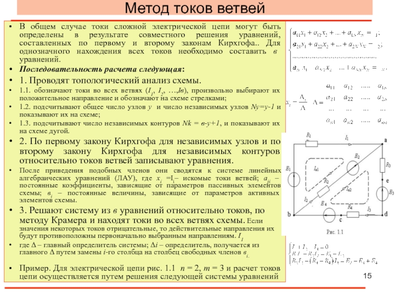 Метод токов