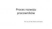 Proces rozwoju pracowników