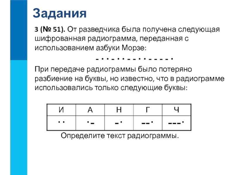 Двоичное кодирование 7 класс информатика презентация