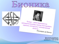 Птица – действующий по математическому закону инструмент, сделать который в