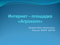 Интернет – площадка  Агрохолл
