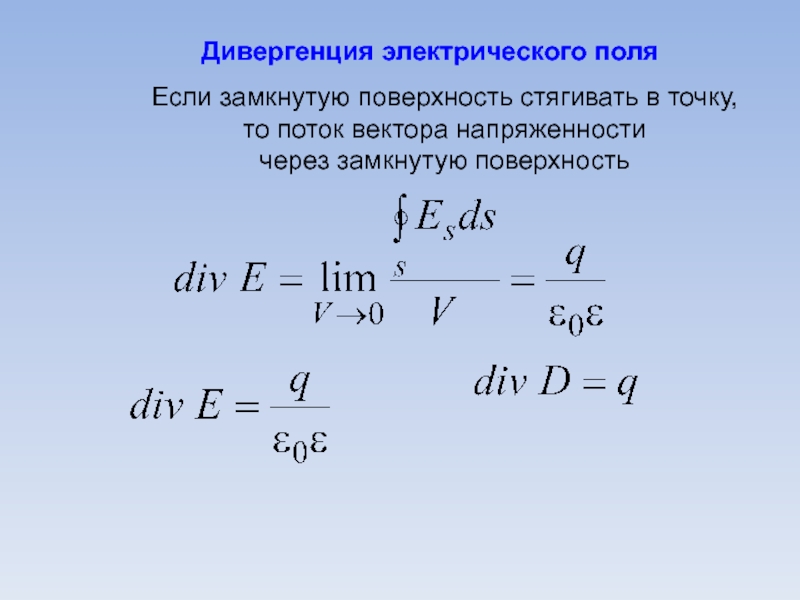 Вектор электрической индукции это