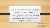 The World I ntellectual P roperty O rganization (WIPO)
