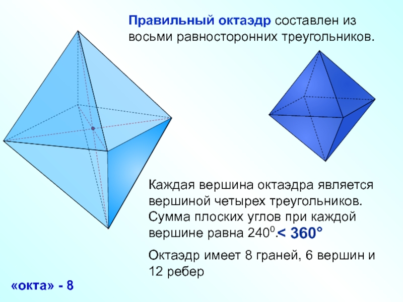 Октаэдр фото фигура