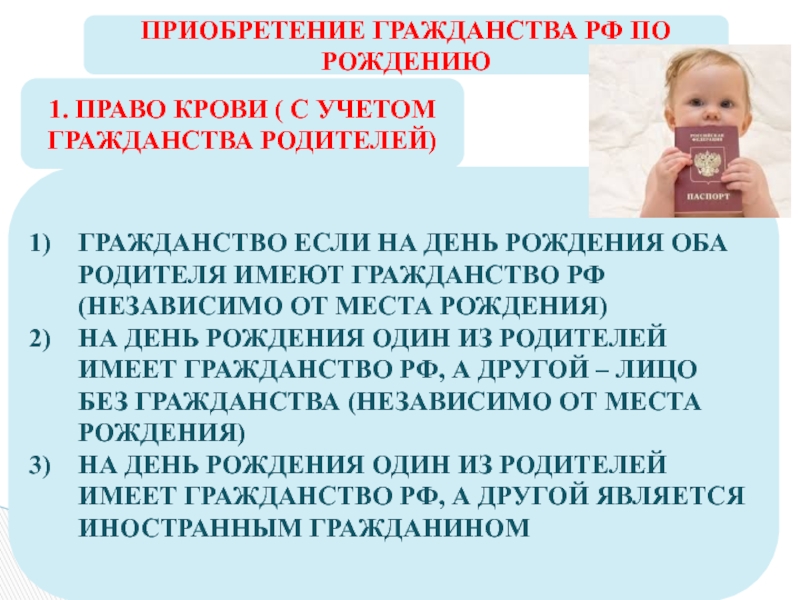 Гражданство родителей. Гражданство по рождению и по крови. Приобретение гражданства по рождению право крови и право. Гражданство по праву крови примеры. Место рождения по праву крови.