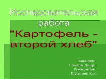 Выполнила:
Османова Динара Руководитель:
Шутилкина