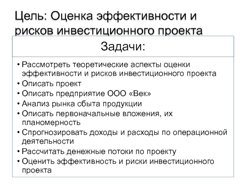 Для чего необходимо проведение оценки эффективности проектов