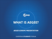 What is AEGEE?