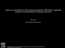 Alcohol use and burden for 195 countries and territories, 1990–2016: a
