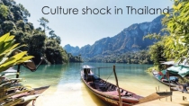 Culture shock in Thailand