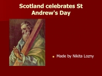 Scotland celebrates St Andrew's Day