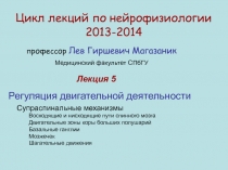 Цикл лекций по нейрофизиологии
20 13 -20 14
профессор Лев Гиршевич