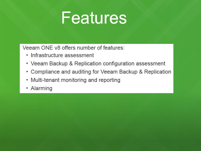 Monitoring competitors
&
MP Discussion Features Features
