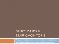 NeuroMatrix ® TrafficMonitor -E