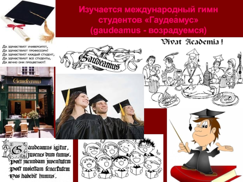 Гаудеамус латинский текст. Гимн Gaudeamus. Международный гимн студентов. Гимн студенчества Гаудеамус. Гаудеамус на латыни.