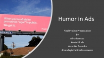 Humor in Ads