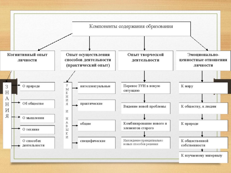 Составляющие культуры личности