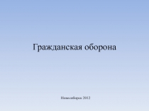 Гражданская оборона
