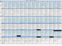 ёёёёё
Расписание 1 смены на 2012-2013 учебный год
день