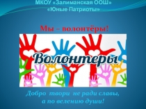 МКОУ  Залиманская ООШ Юные Патриоты