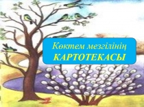 Көктем мезгілінің КАРТОТЕКАСЫ