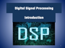 Digital Signal Processing