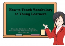 How to Teach Vocabulary to Young Learners