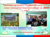 Представляет: Куплинова Инна лидер ДОО Мы
