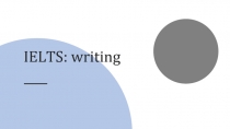 IELTS: writing